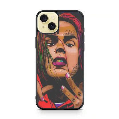 6ix9ine Cartoon iPhone 15 Plus Case