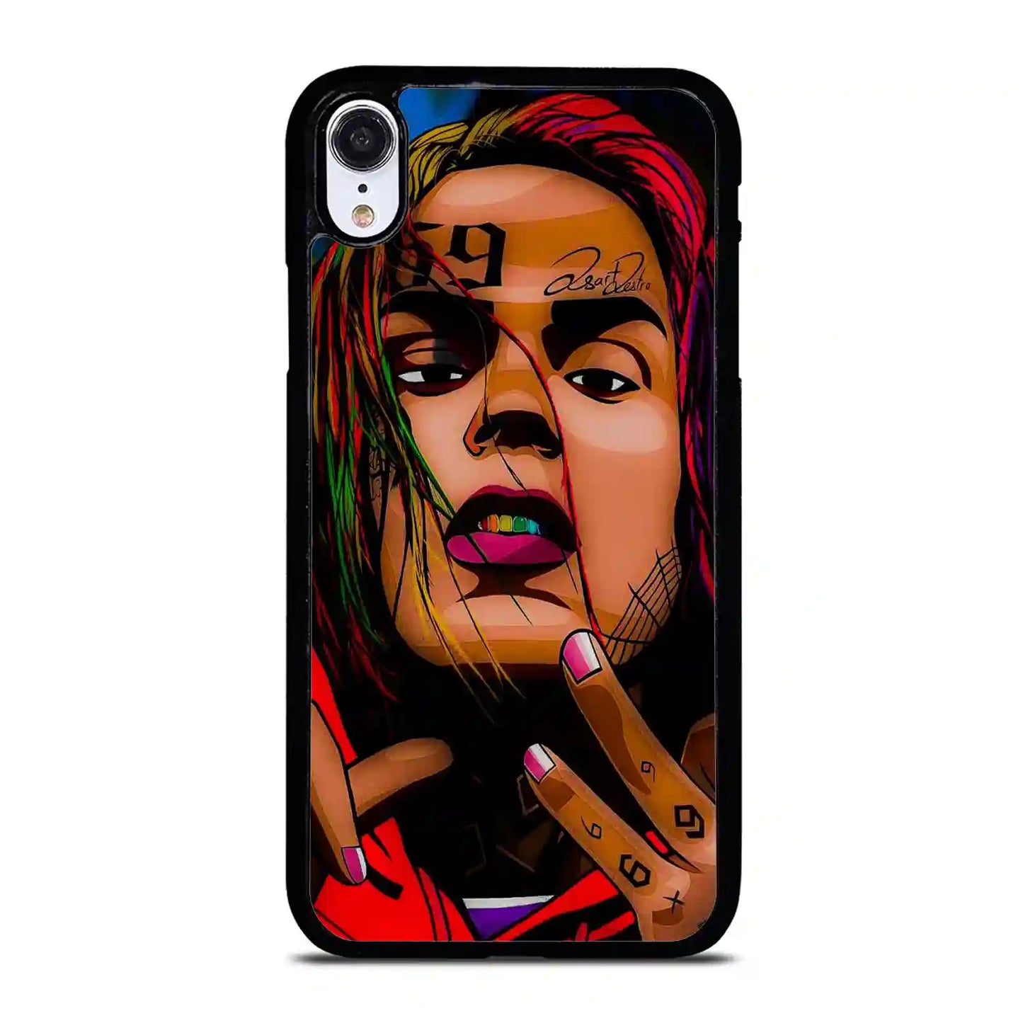 6ix9ine Cartoon iPhone XR Case