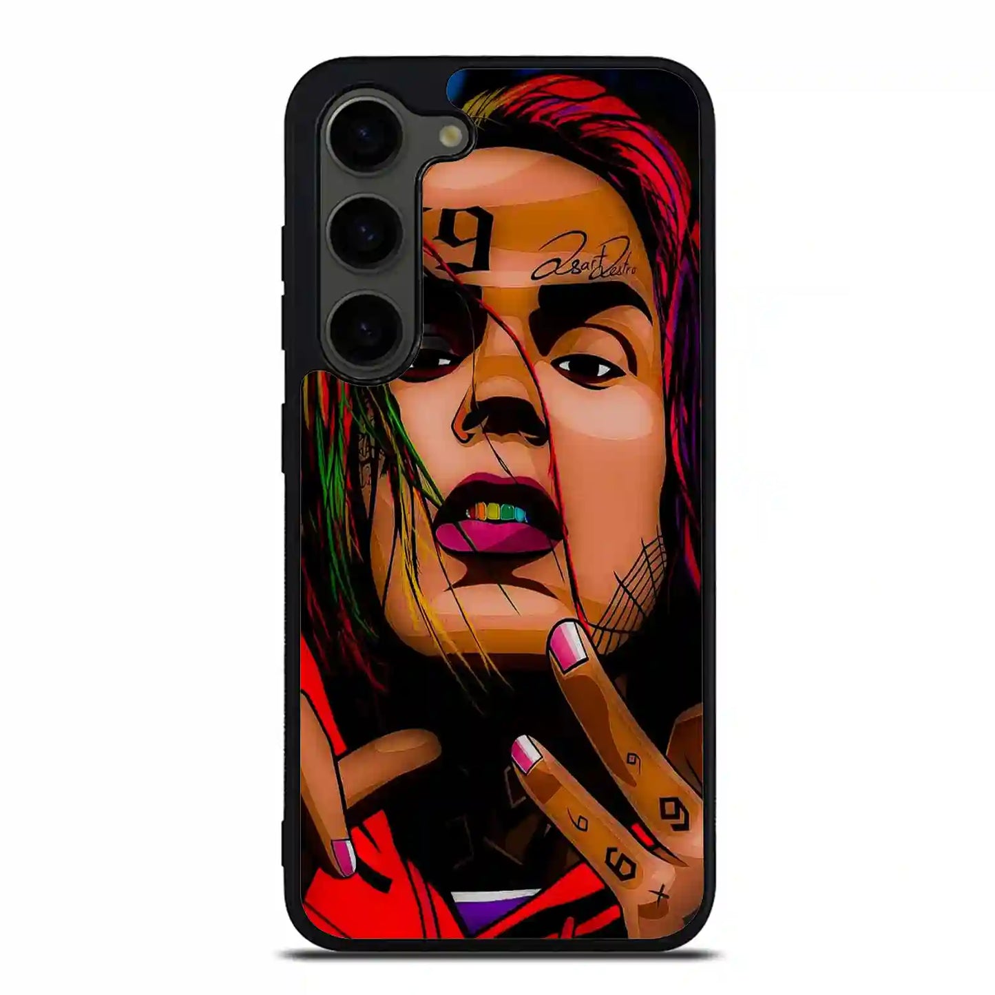 6ix9ine Cartoon Samsung Galaxy S23 Plus Case