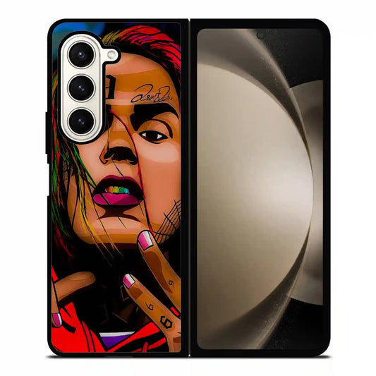 6ix9ine Cartoon Samsung Z6 Fold Case