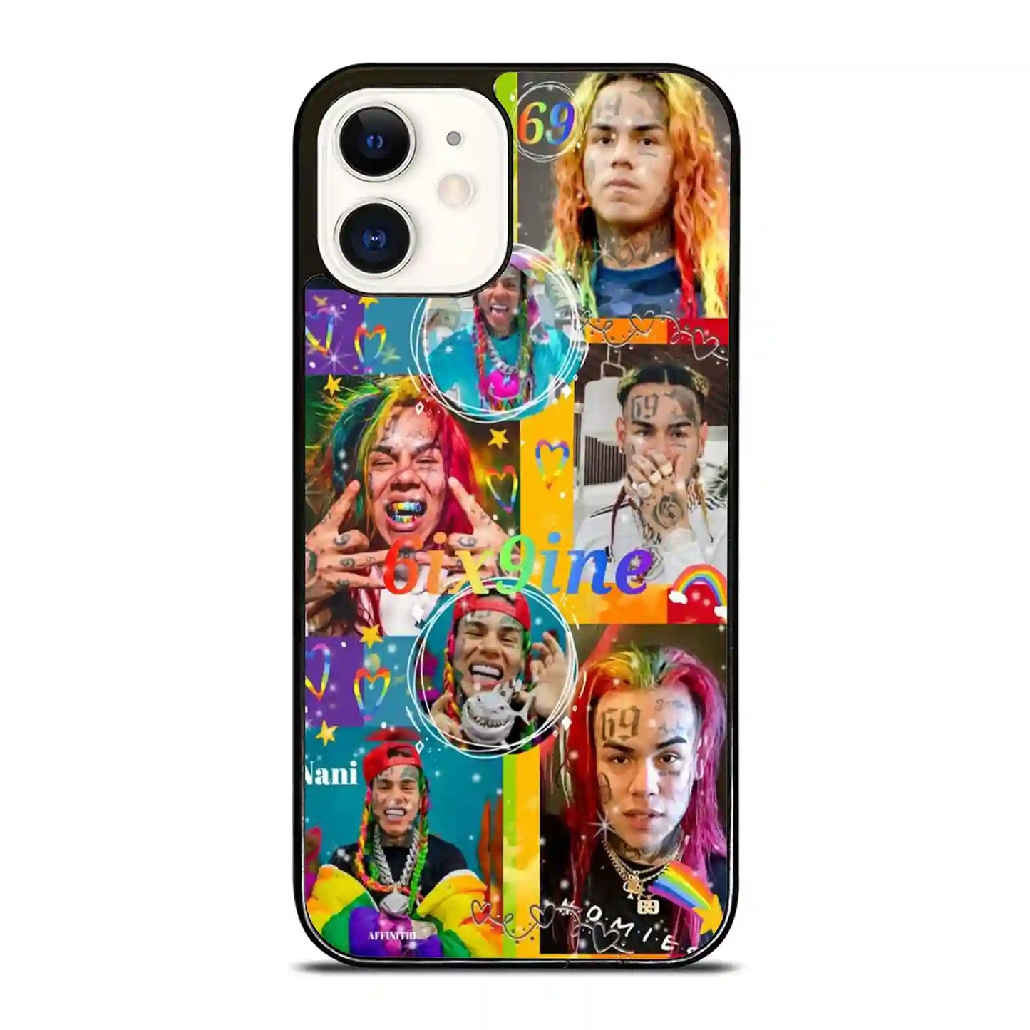 6ix9ine Collage Cool iPhone 12 Mini Case