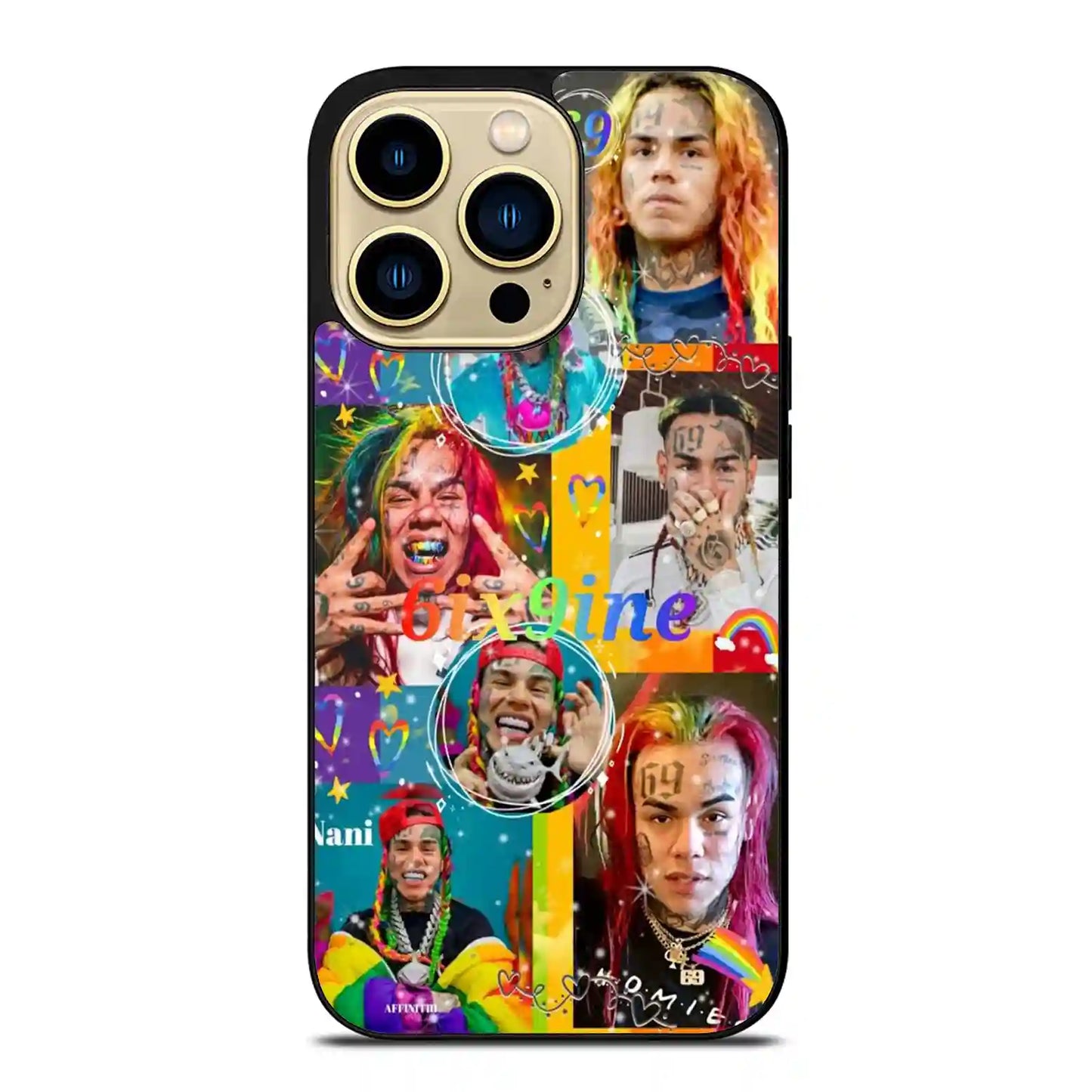 6ix9ine Collage Cool iPhone 14 Pro Max Case