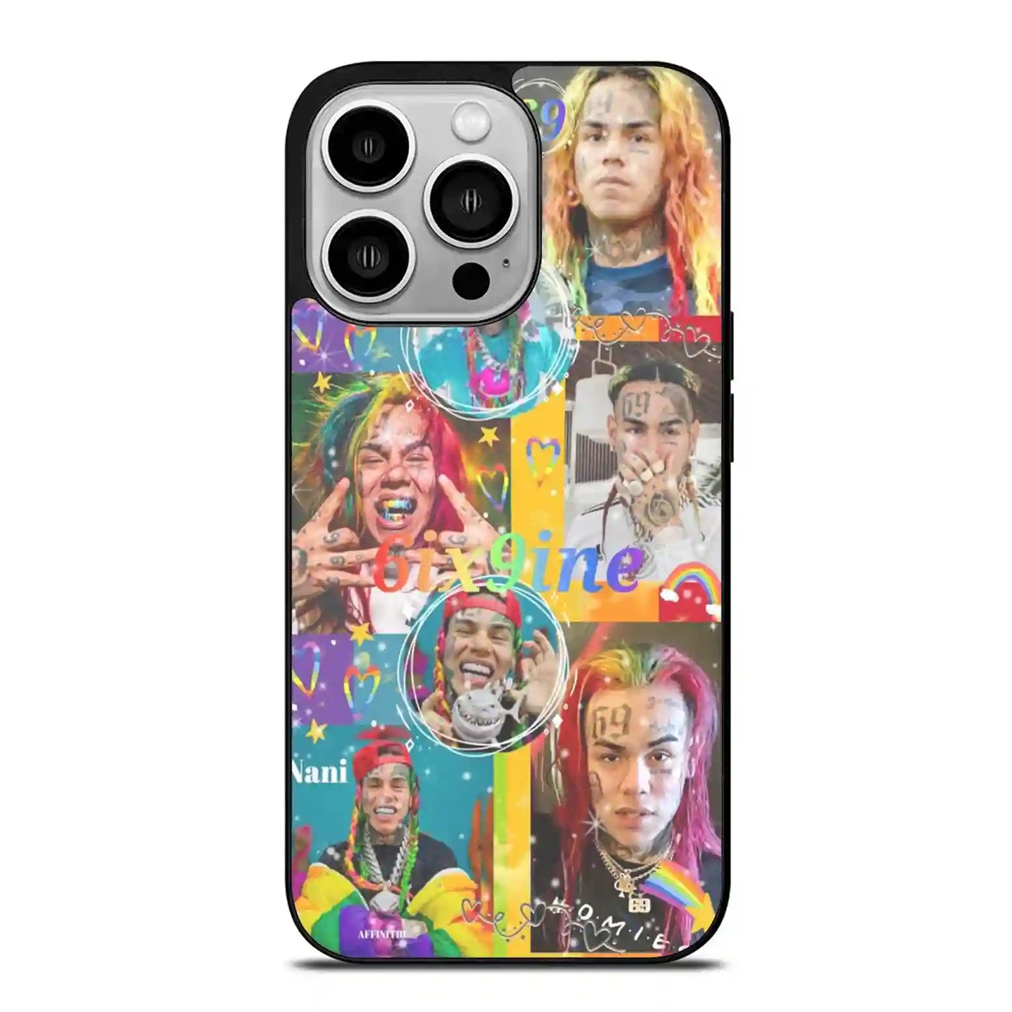 6ix9ine Collage Cool iPhone 14 Pro Case