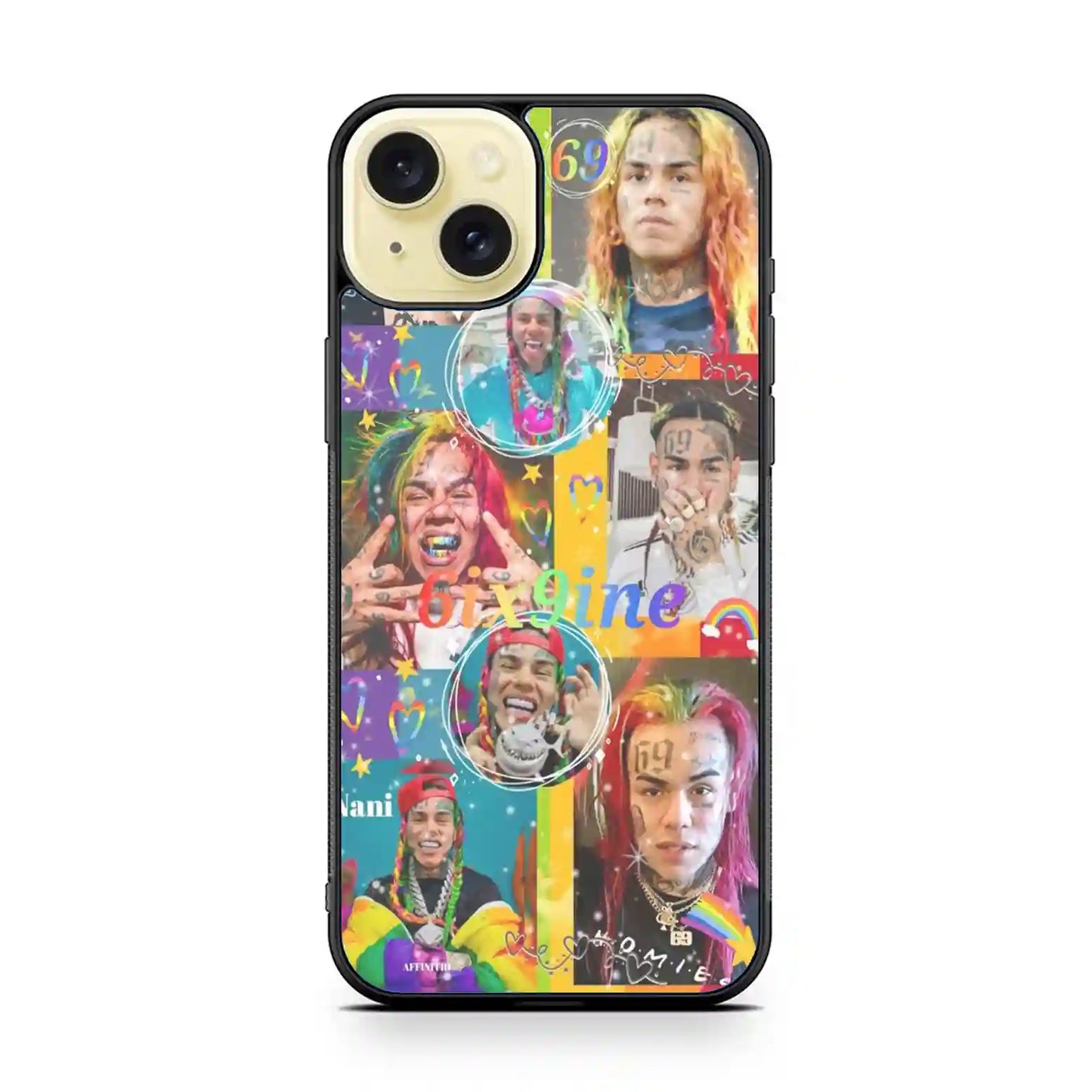 6ix9ine Collage Cool iPhone 15 Plus Case