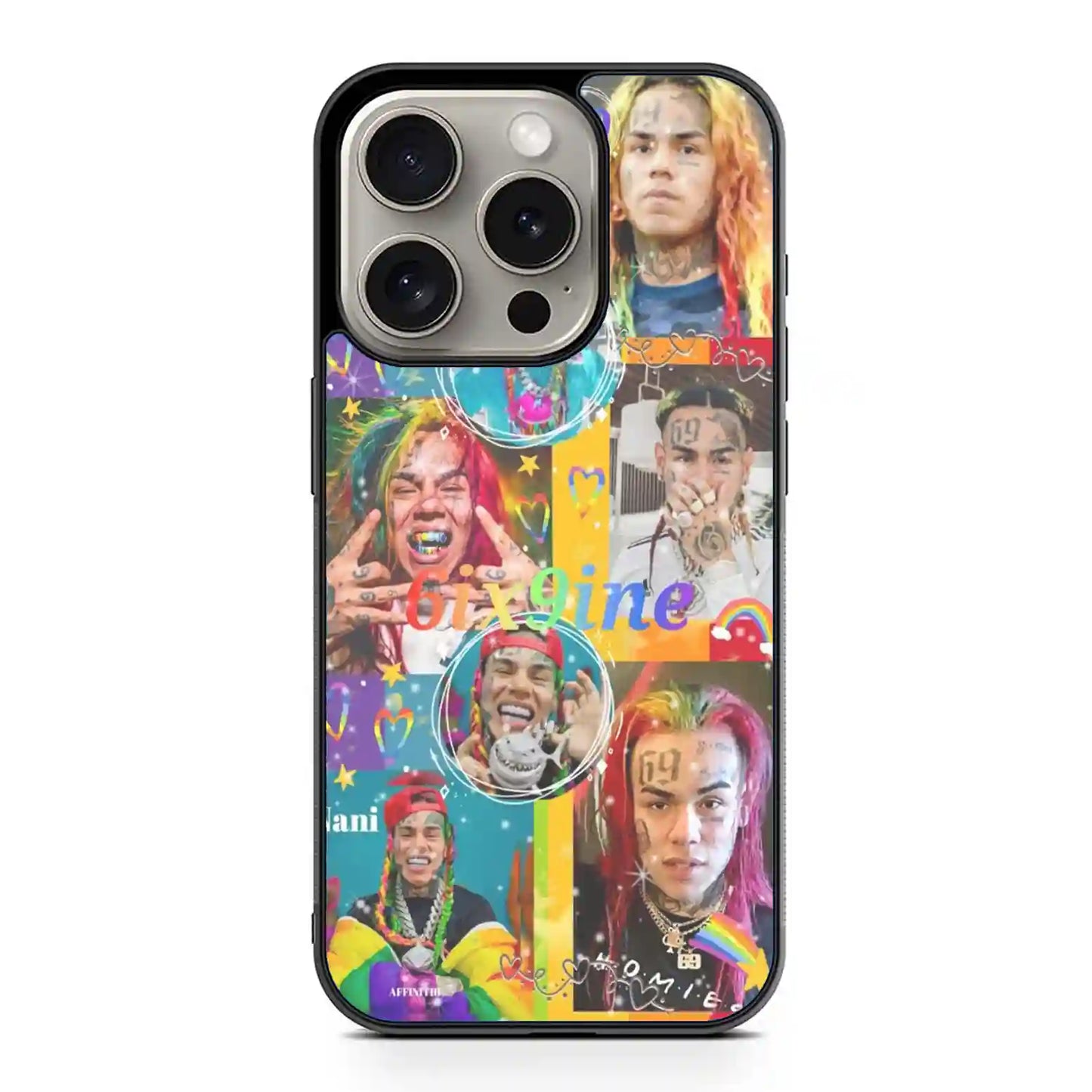 6ix9ine Collage Cool iPhone 15 Pro Max Case