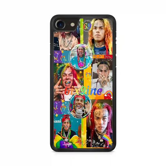 6ix9ine Collage Cool iPhone SE 2020 Case