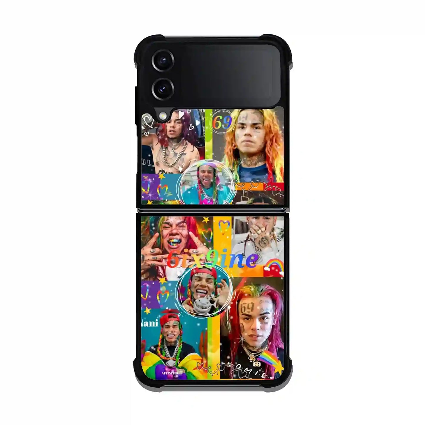 6ix9ine Collage Cool Samsung Z3 Flip Case