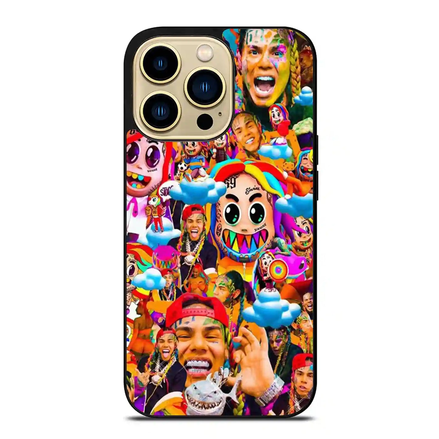 6ix9ine Collage iPhone 14 Pro Max Case