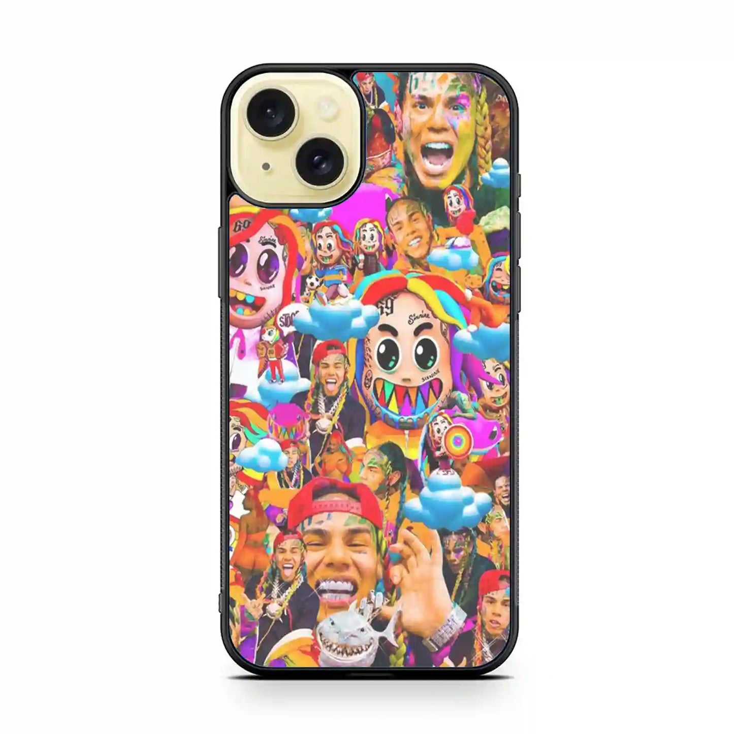 6ix9ine Collage iPhone 15 Plus Case