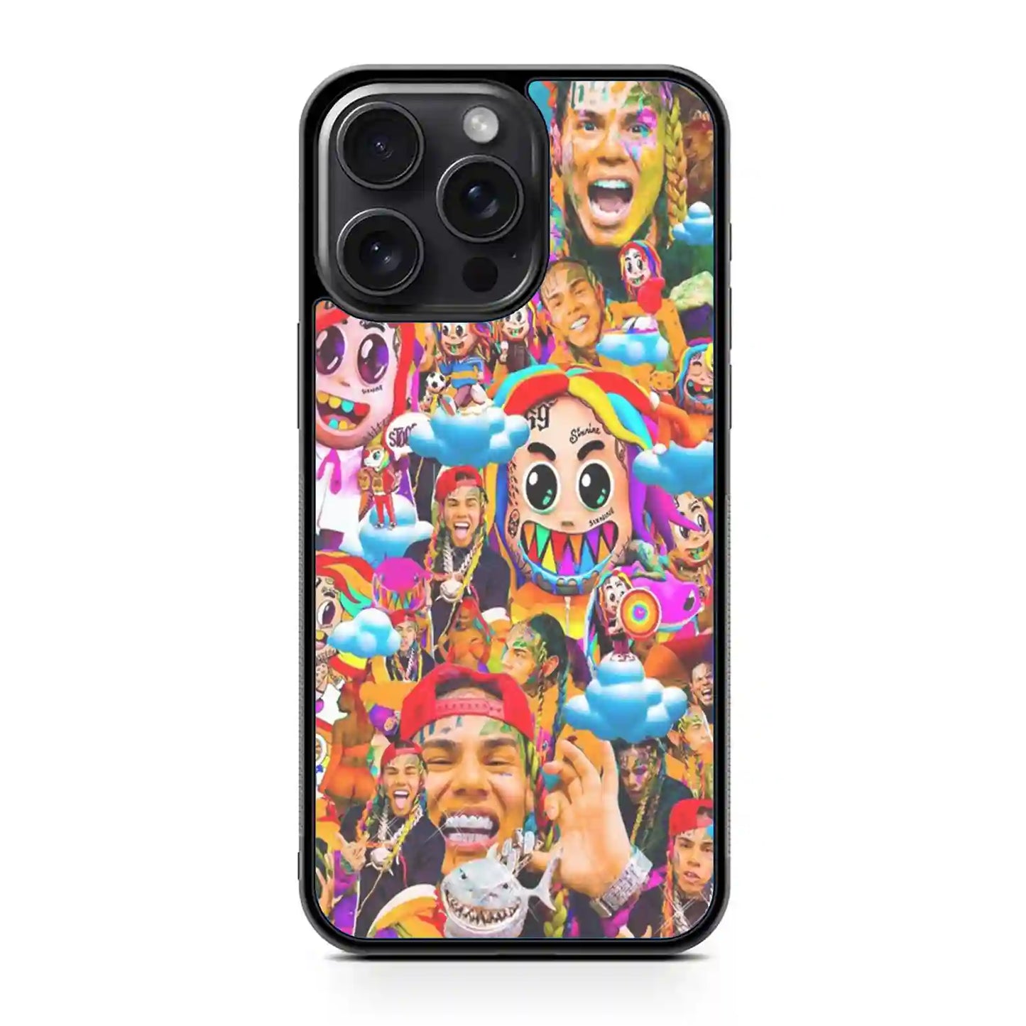 6ix9ine Collage iPhone 15 Pro Case