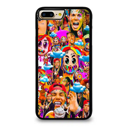 6ix9ine Collage iPhone 7-8 Plus Case