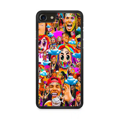 6ix9ine Collage iPhone SE 2020 Case