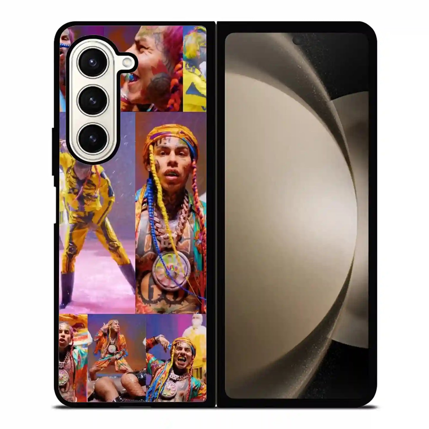 6ix9ine Collage New Samsung Z6 Fold Case