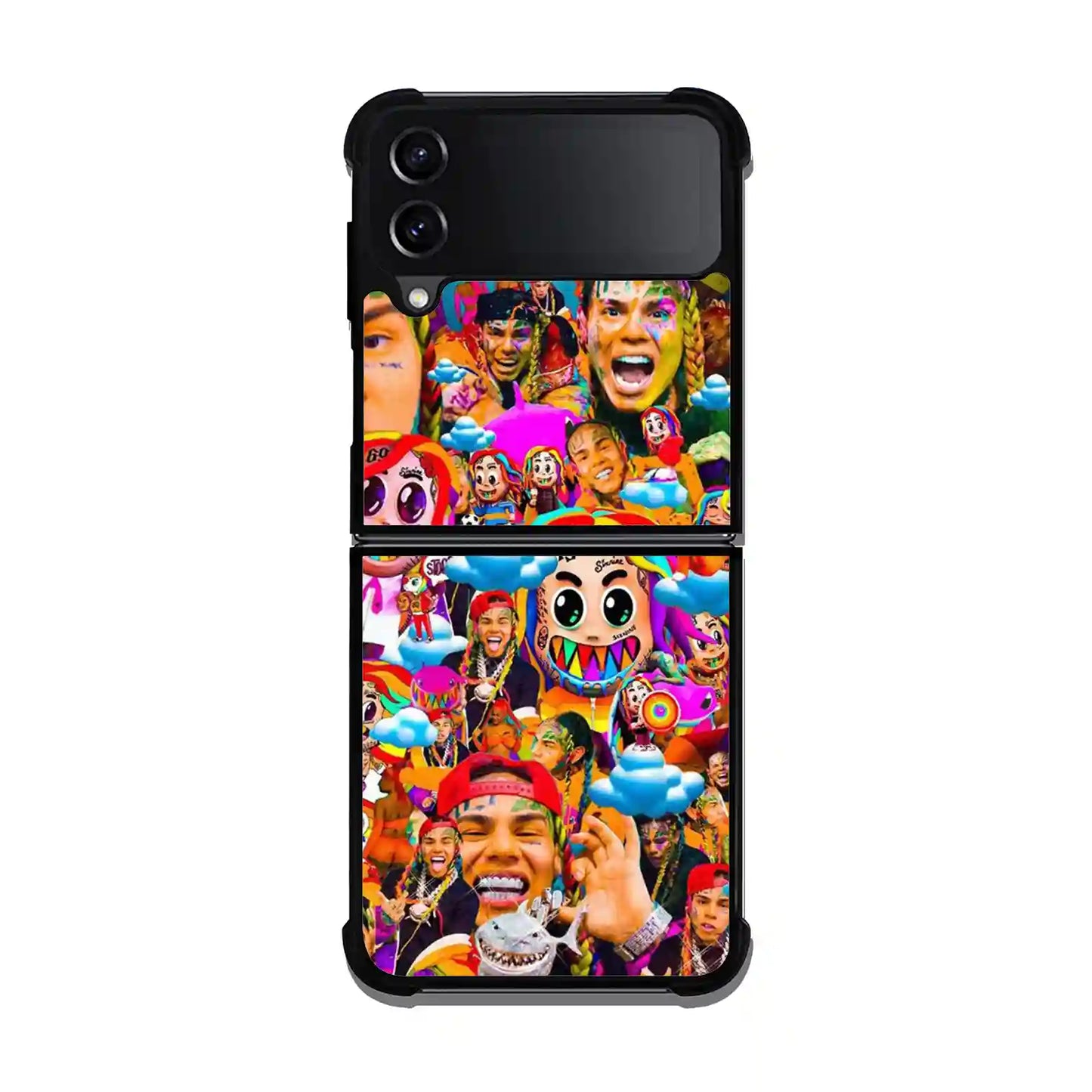 6ix9ine Collage Samsung Z3 Flip Case