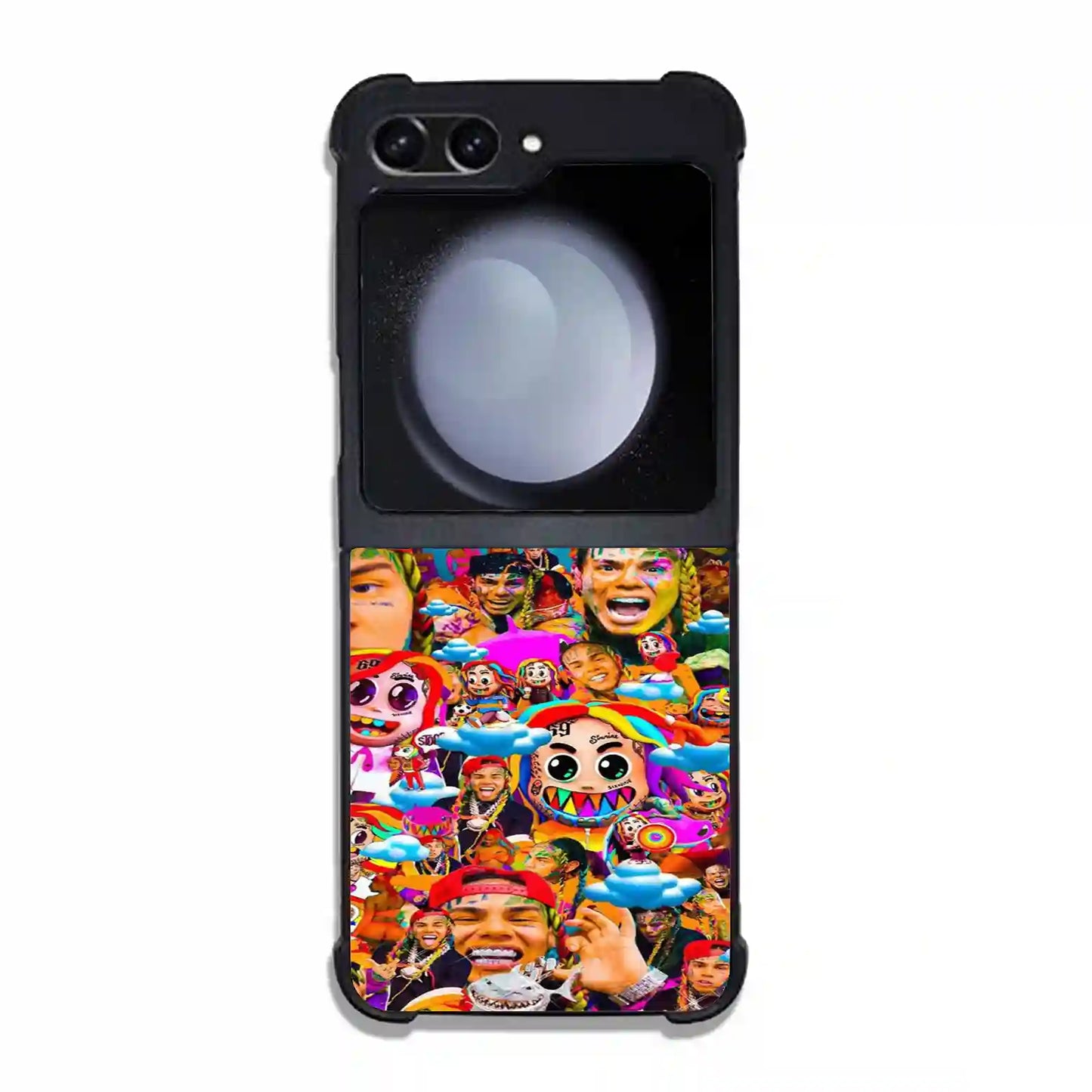 6ix9ine Collage Samsung Z6 Flip Case