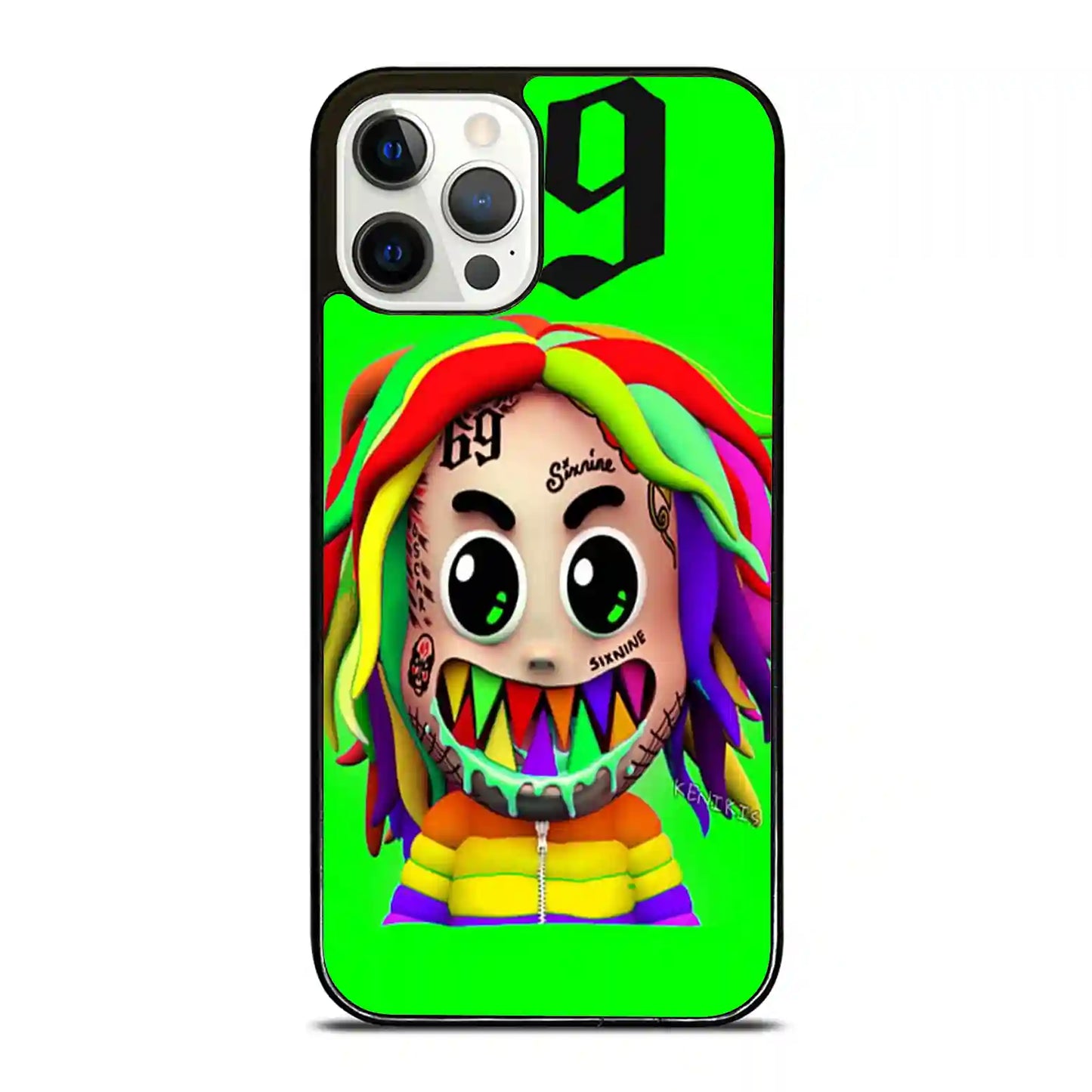 6ix9ine Green iPhone 12 Pro Case