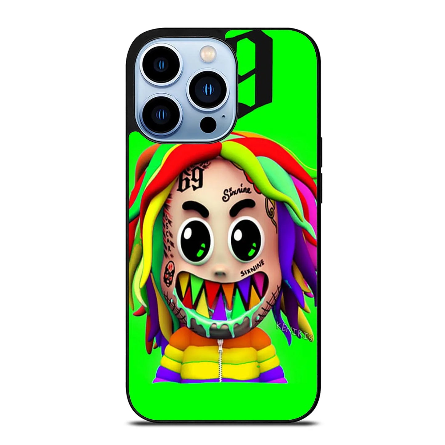 6ix9ine Green iPhone 13 Pro Max Case