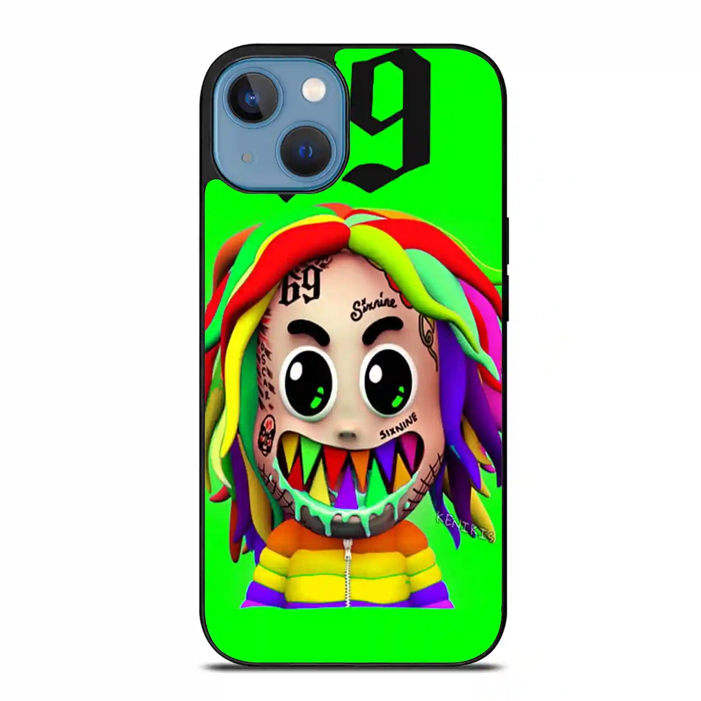 6ix9ine Green iPhone 14 Case