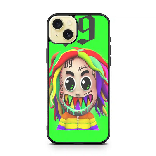 6ix9ine Green iPhone 15 Plus Case