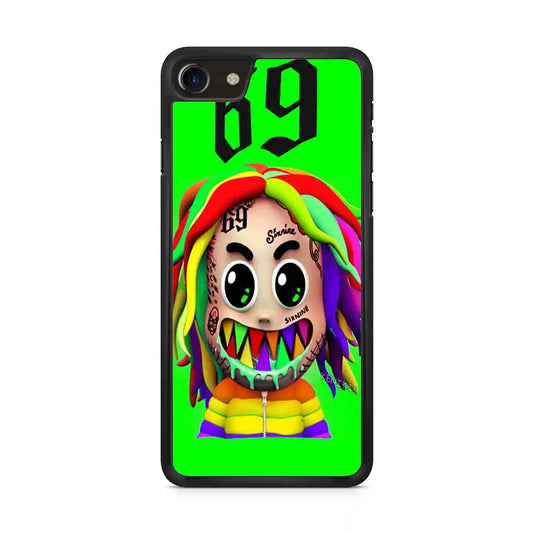 6ix9ine Green iPhone SE 2020 Case