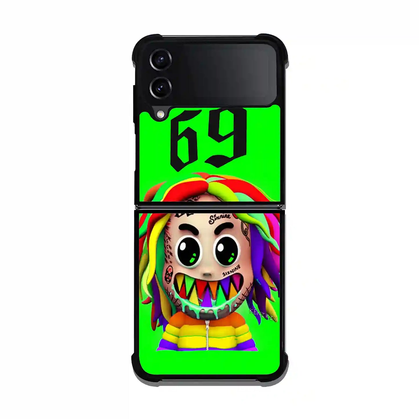 6ix9ine Green Samsung Z3 Flip Case