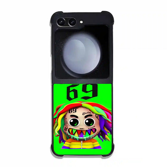 6ix9ine Green Samsung Z6 Flip Case