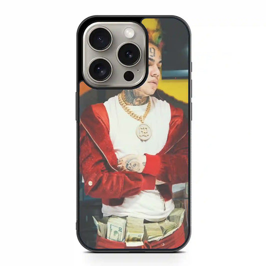 6ix9ine Money iPhone 15 Pro Max Case