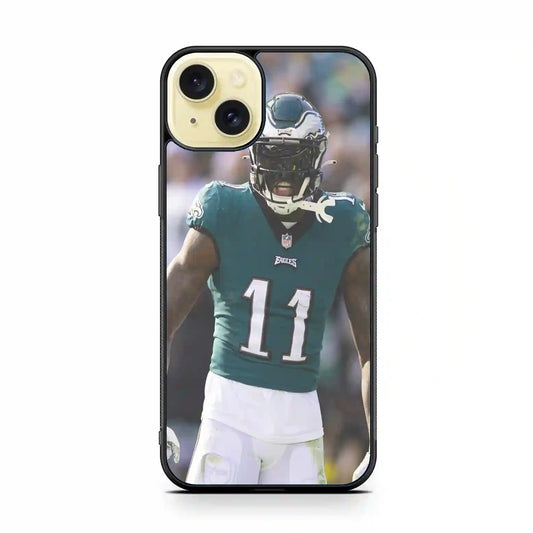 A J Brown Eagles iPhone 15 Plus Case