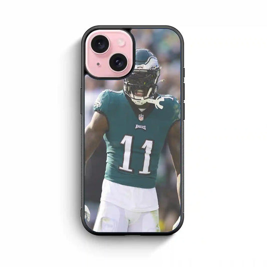 A J Brown Eagles iPhone 15 Case