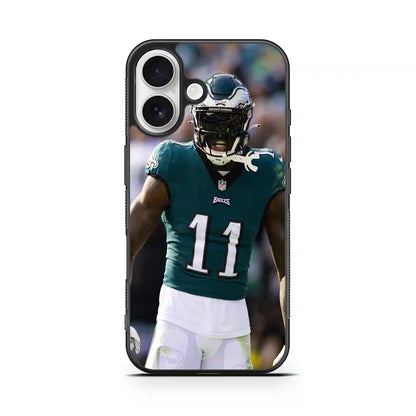 A J Brown Eagles iPhone 16 Case