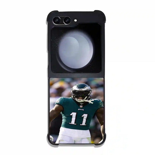 A J Brown Eagles Samsung Z6 Flip Case