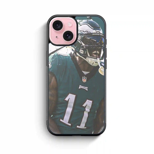 A J Brown Nfl Football iPhone 15 Case