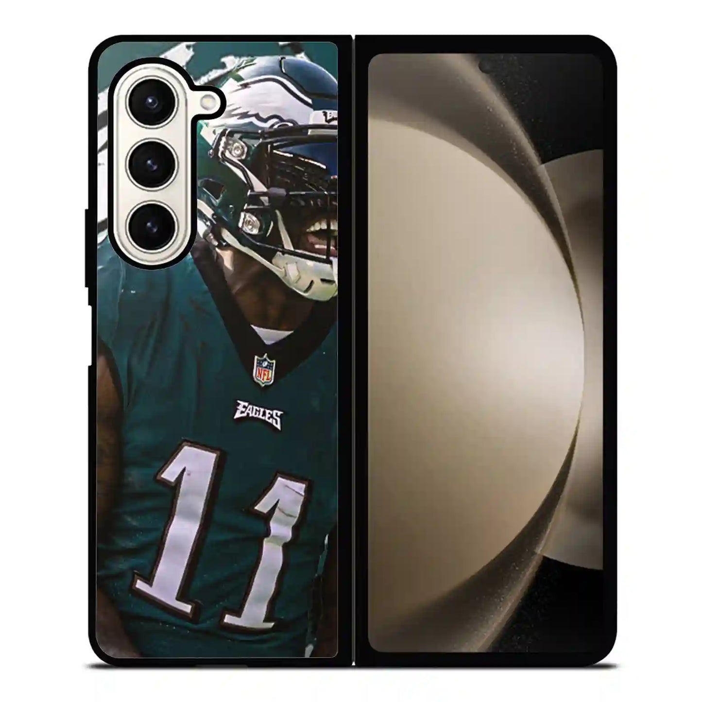 A J Brown Nfl Football Samsung Z6 Fold Case