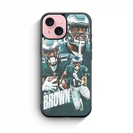 A J Brown Nfl iPhone 15 Case