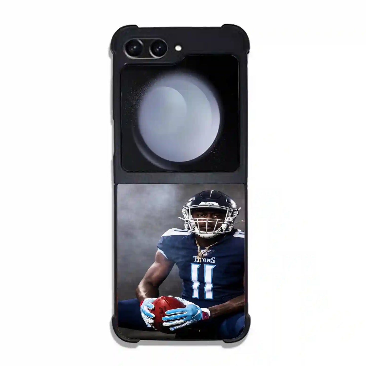 A J Brown Titans Samsung Z6 Flip Case