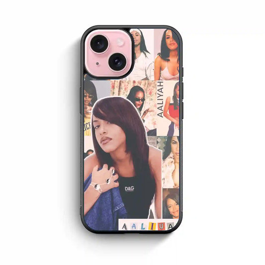 Aaliyah Colorful iPhone 15 Case