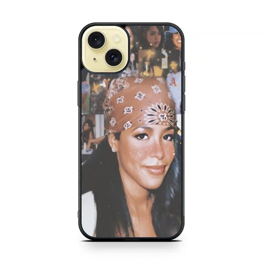 Aaliyah Custom iPhone 15 Plus Case