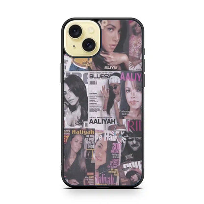 Aaliyah Inspired iPhone 15 Plus Case