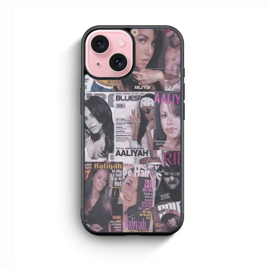 Aaliyah Inspired iPhone 15 Case