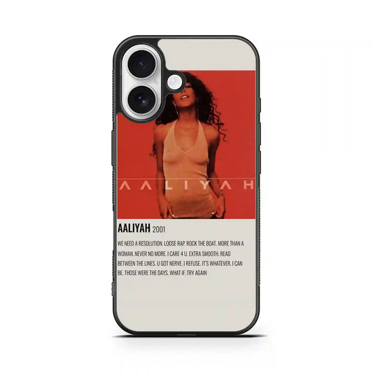 Aaliyah Personal iPhone 16 Case