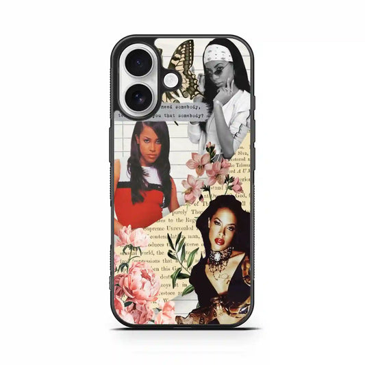 Aaliyah Retro iPhone 16 Case