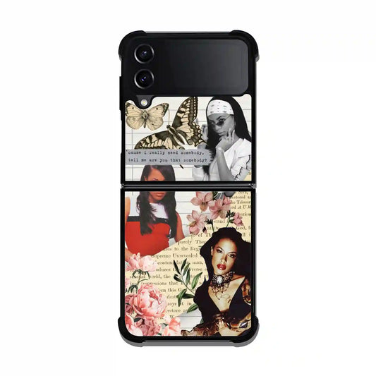 Aaliyah Retro Samsung Z3 Flip Case