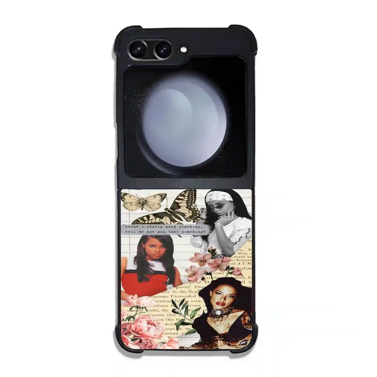 Aaliyah Retro Samsung Z6 Flip Case