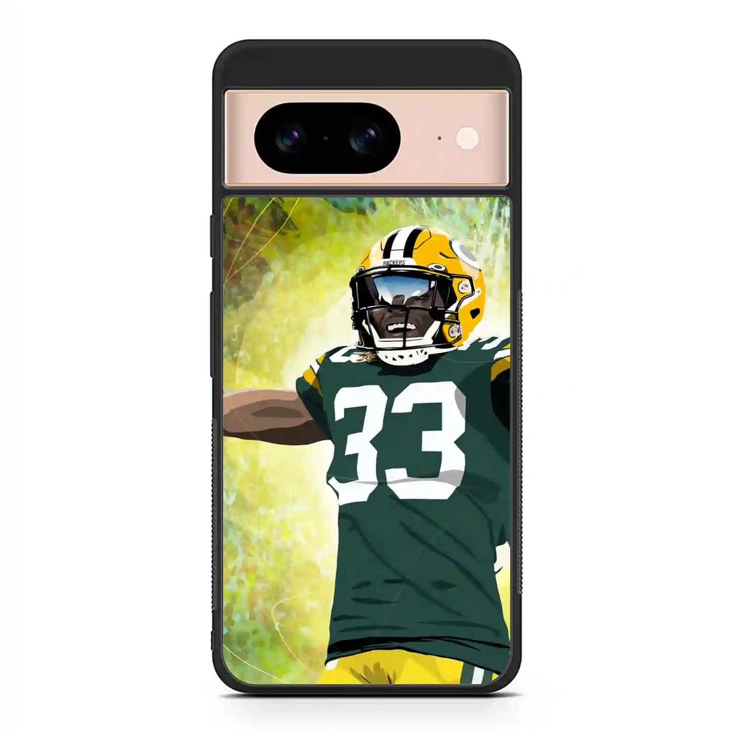 Aaron Jones Cartoon Google Pixel 8 Case