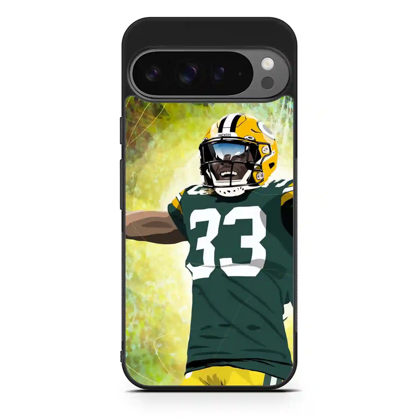 Aaron Jones Cartoon Google Pixel 9 Pro XL Case