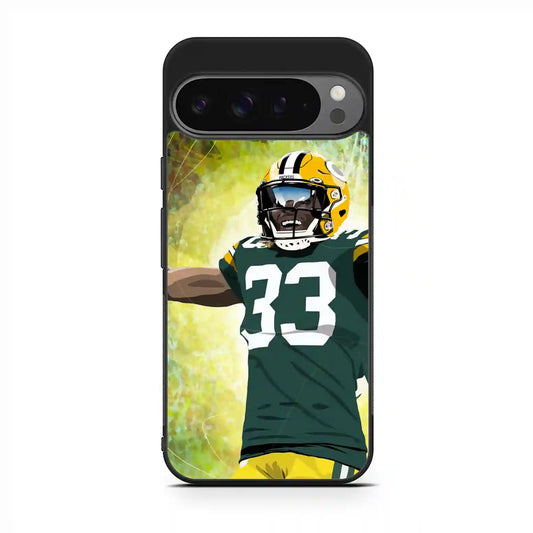 Aaron Jones Cartoon Google Pixel 9 Pro Case