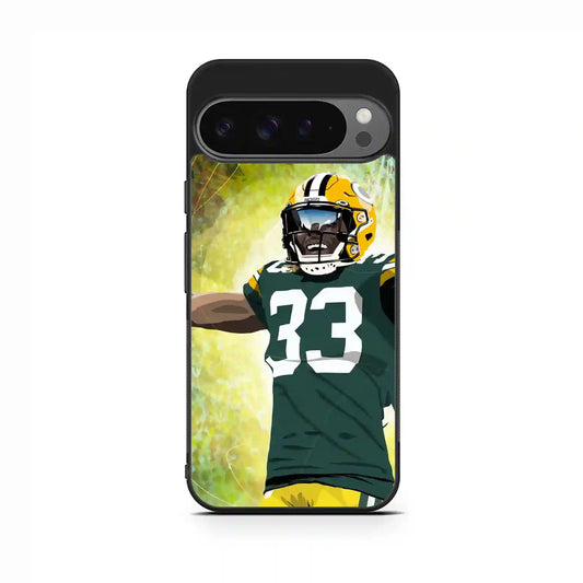 Aaron Jones Cartoon Google Pixel 9 Case