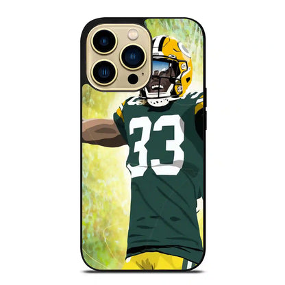 Aaron Jones Cartoon iPhone 14 Pro Max Case