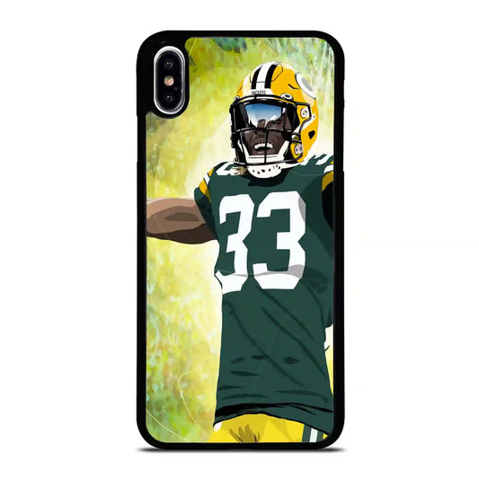 Aaron Jones Cartoon iPhone XS Max Case