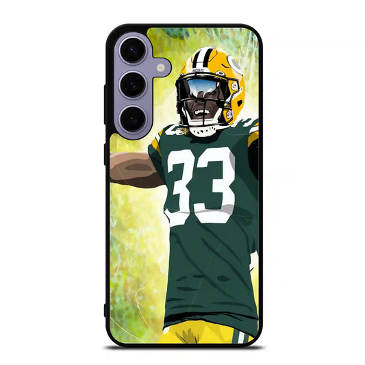 Aaron Jones Cartoon Samsung Galaxy S24 Plus Case